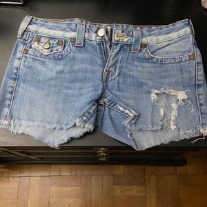 True religion Jean shorts